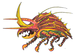 Kingdom Legends Drillhorn Beetle
