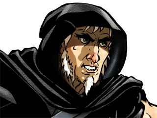 Kingdom Legends - Black Cloak by Bill Marimon